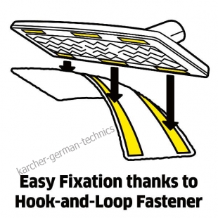 Комплект салфеток к насадке для пола EasyFix, 15 шт.