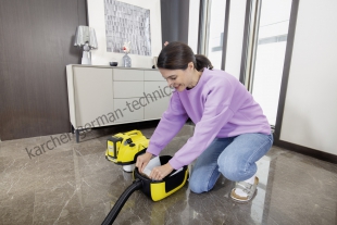 Фільтр-мішкии KFI 117 для пилососів Karcher WD 1 Compact Battery, 4 шт арт 28633250